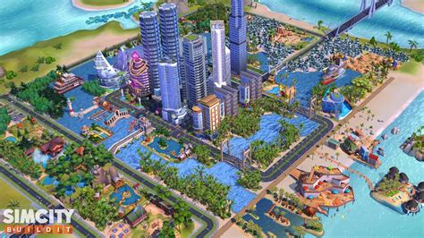 simcity buildit city design.